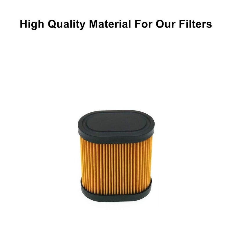 MOWFILL 4 Pack 36905 Air Filter Replace for Tecumseh 740083A,Craftsman 33331 Fits Tecumseh LEV100 LEV115 LEV120 LV195EA OVRM65 OVRM105 OVRM120 Lawn Mower Air Cleaner Element - Image 4